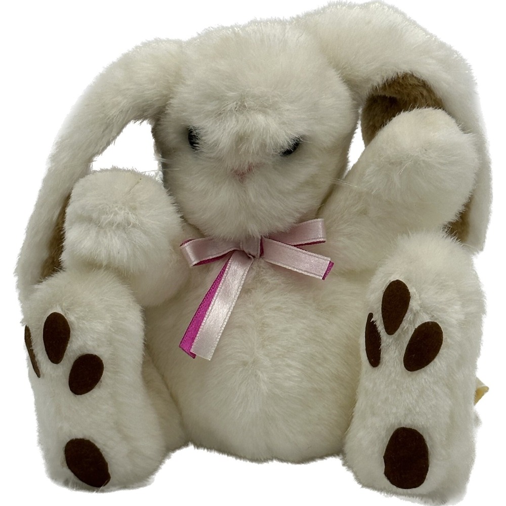 Vtg Ganz Bros Heritage Collection Bunny Rabbit Plush Stuffed Animal‎ 6" Easter